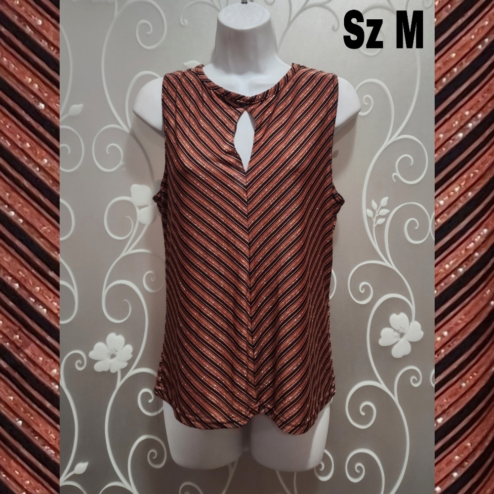 WOMENS SHIMMERY TANK TOP SIZE M